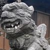 [像・オブジェ] 若宮八幡神社（埼玉県新座市）の狛犬がすごい
